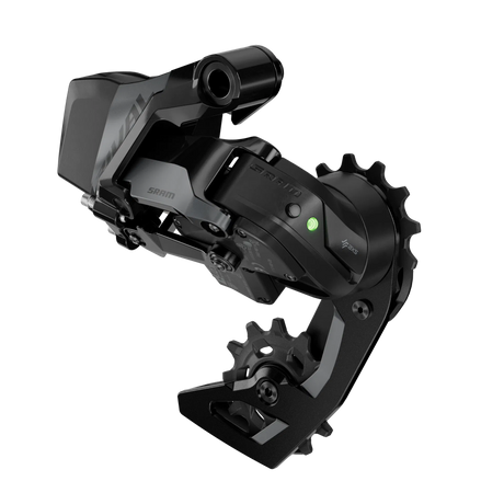 SRAM Rival AXS E1 Derailleur aanlasbaar zonder batterij 12-speed zwart zwart/grijs