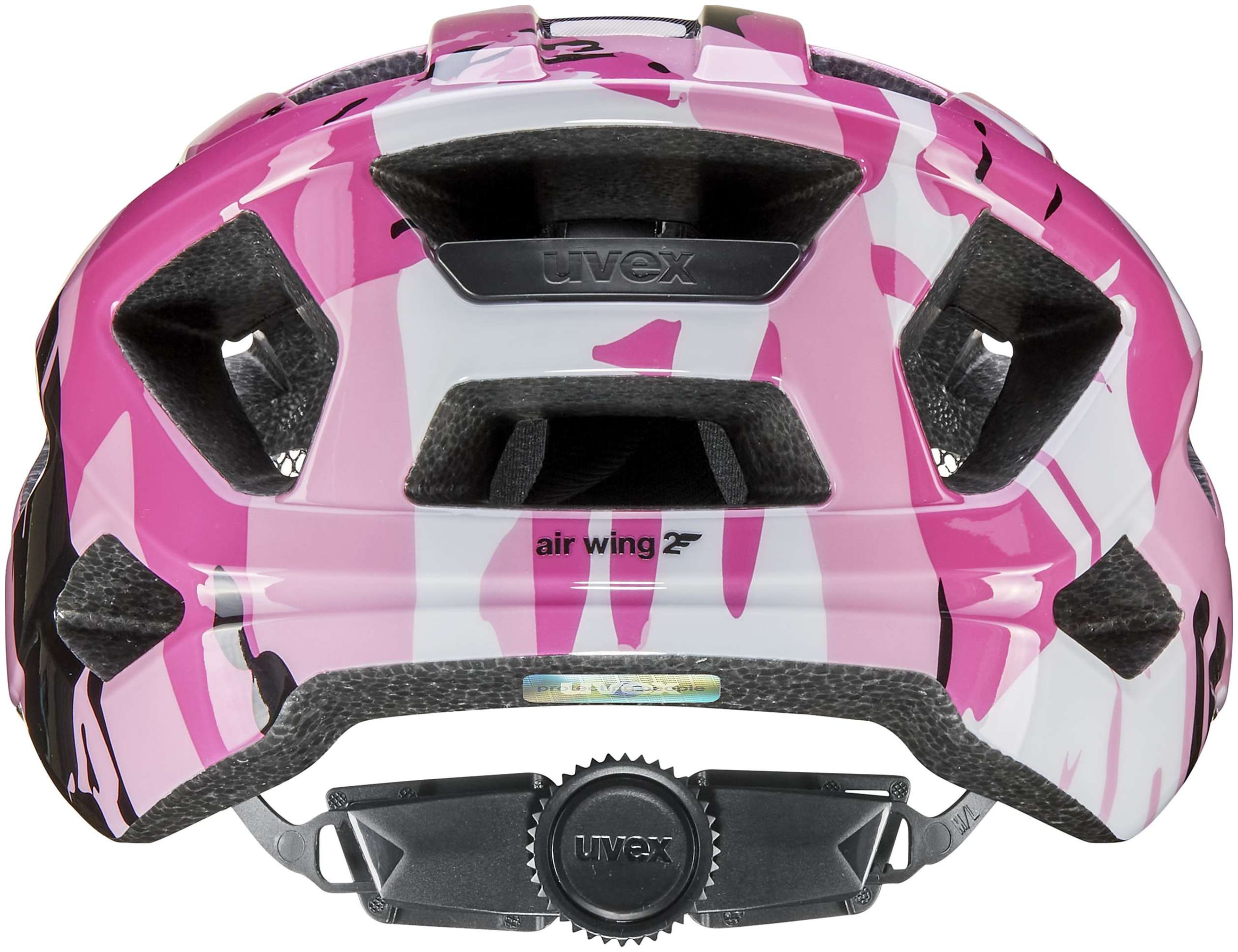 uvex Air Wing 2 kinderhelm Aardbei-Zwart