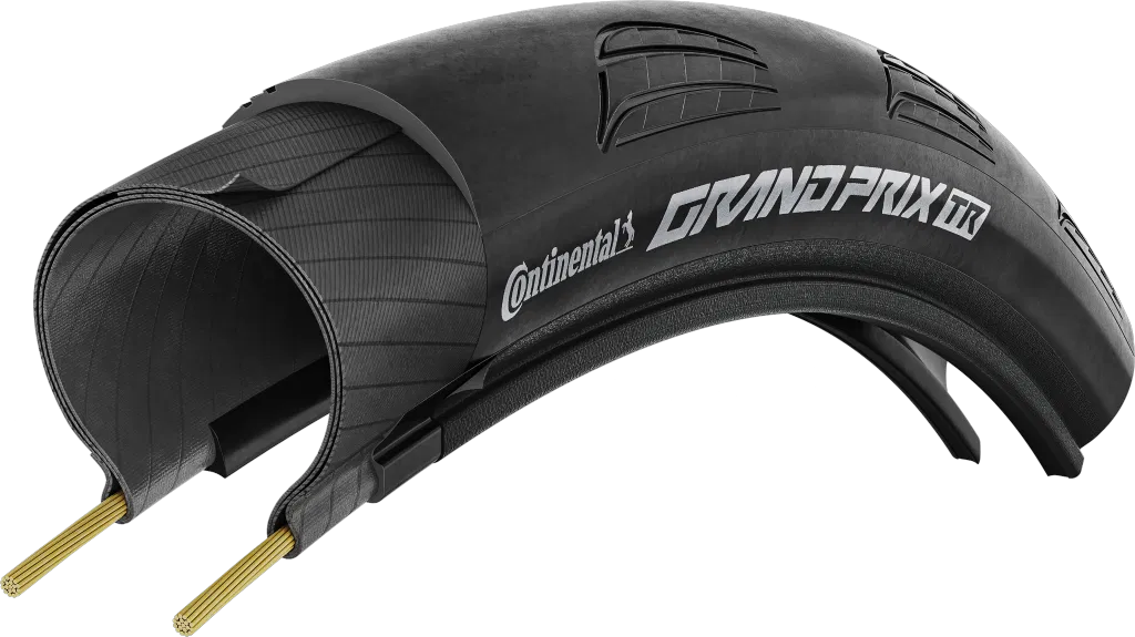 Continental Grand Prix TR vouw 28" vouwband zwart/zwart skin