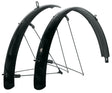 SKS Bluemels Basic spatborden set 26" 60mm zwart