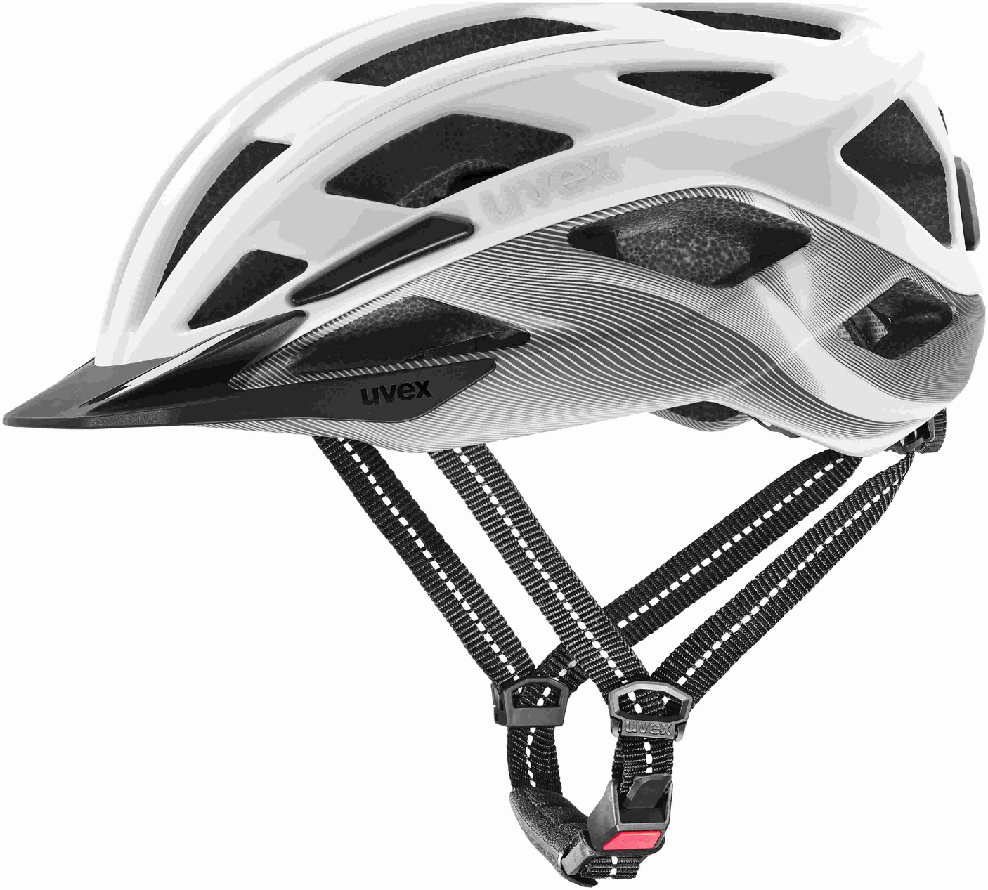 uvex City I-Vo 2 City-helm Wit-Zilver Mat