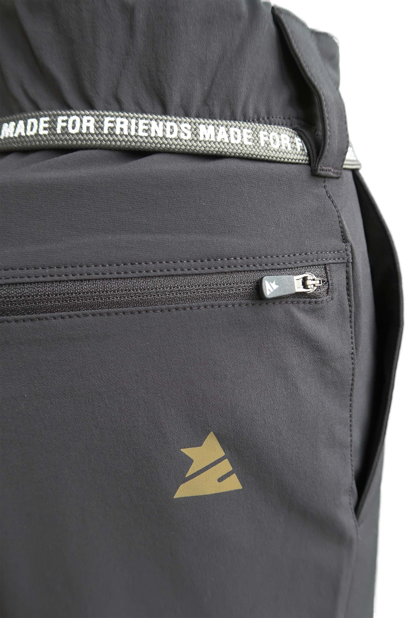 Zimtstern Xalpz Tech Shorts Heren Pirate Black