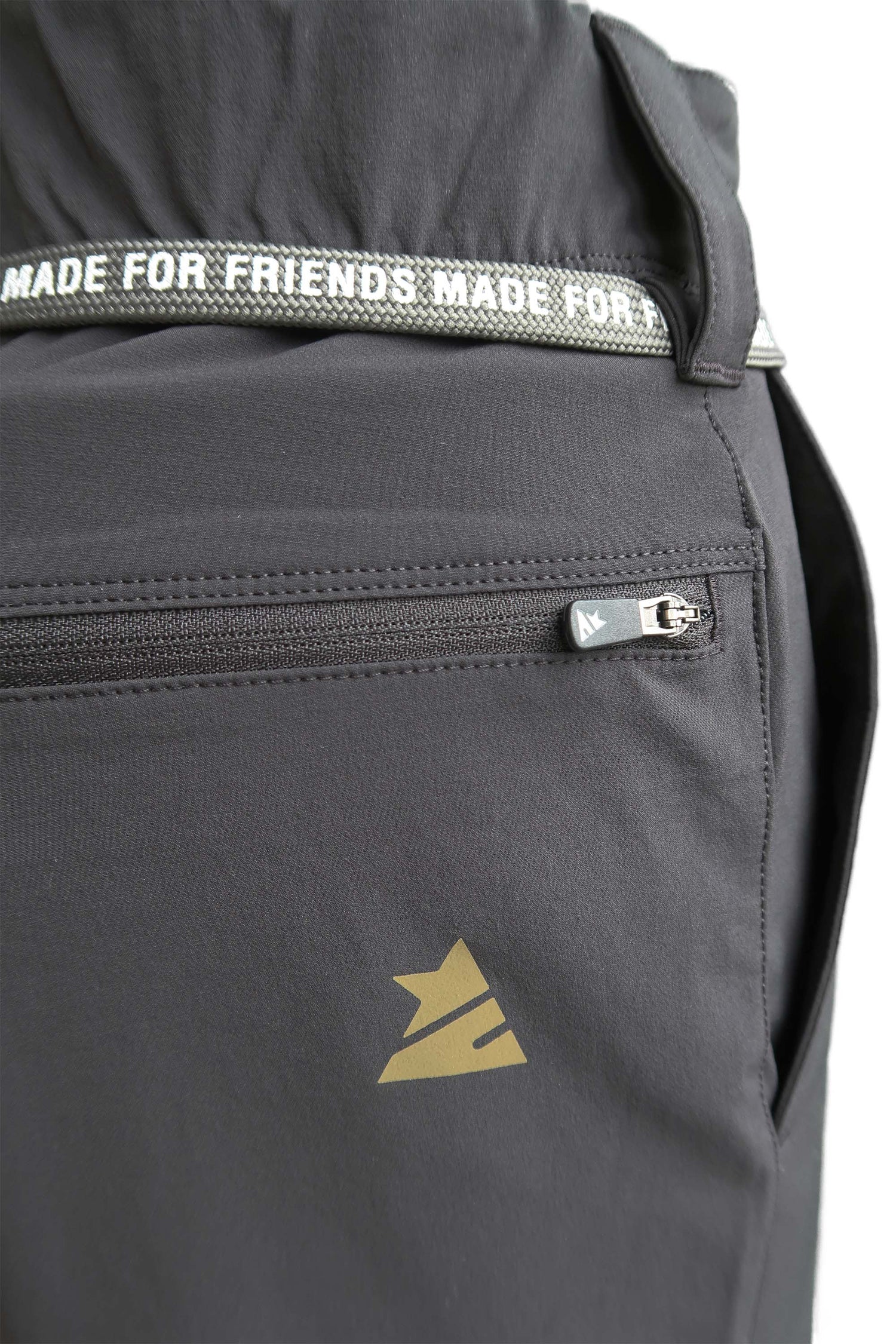 Zimtstern Xalpz Tech Shorts Heren Pirate Black