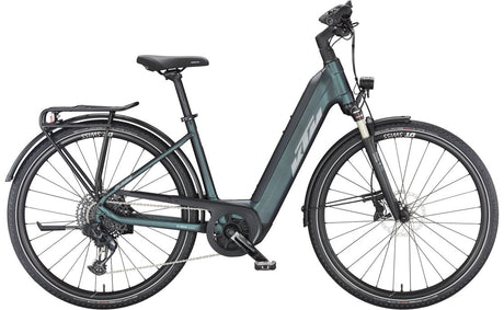 KTM MACINA SPORT 710 Trapez groen paars flip mat (silver+blue)
