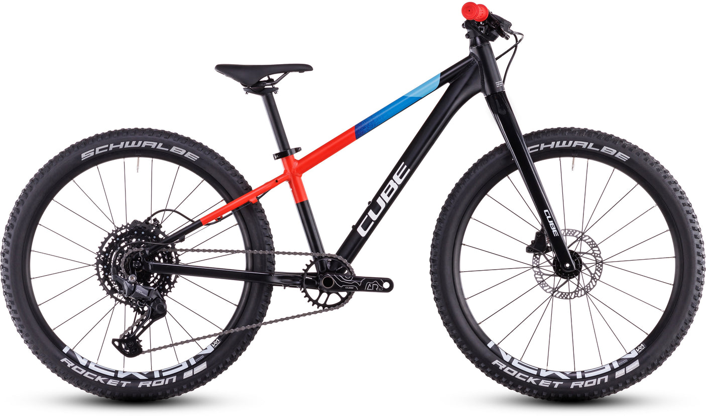 Cube Reaction 240 Pro zwart'n'blauw'n'rood (2025)