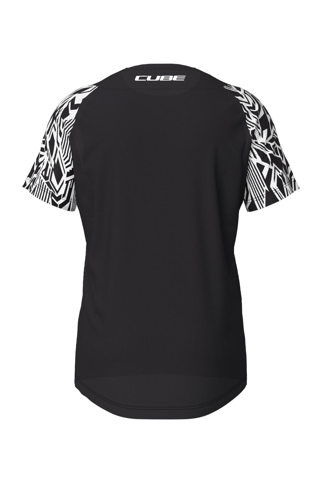 Cube MTB Shirt Razzle Dazzle korte mouw black´n´white
