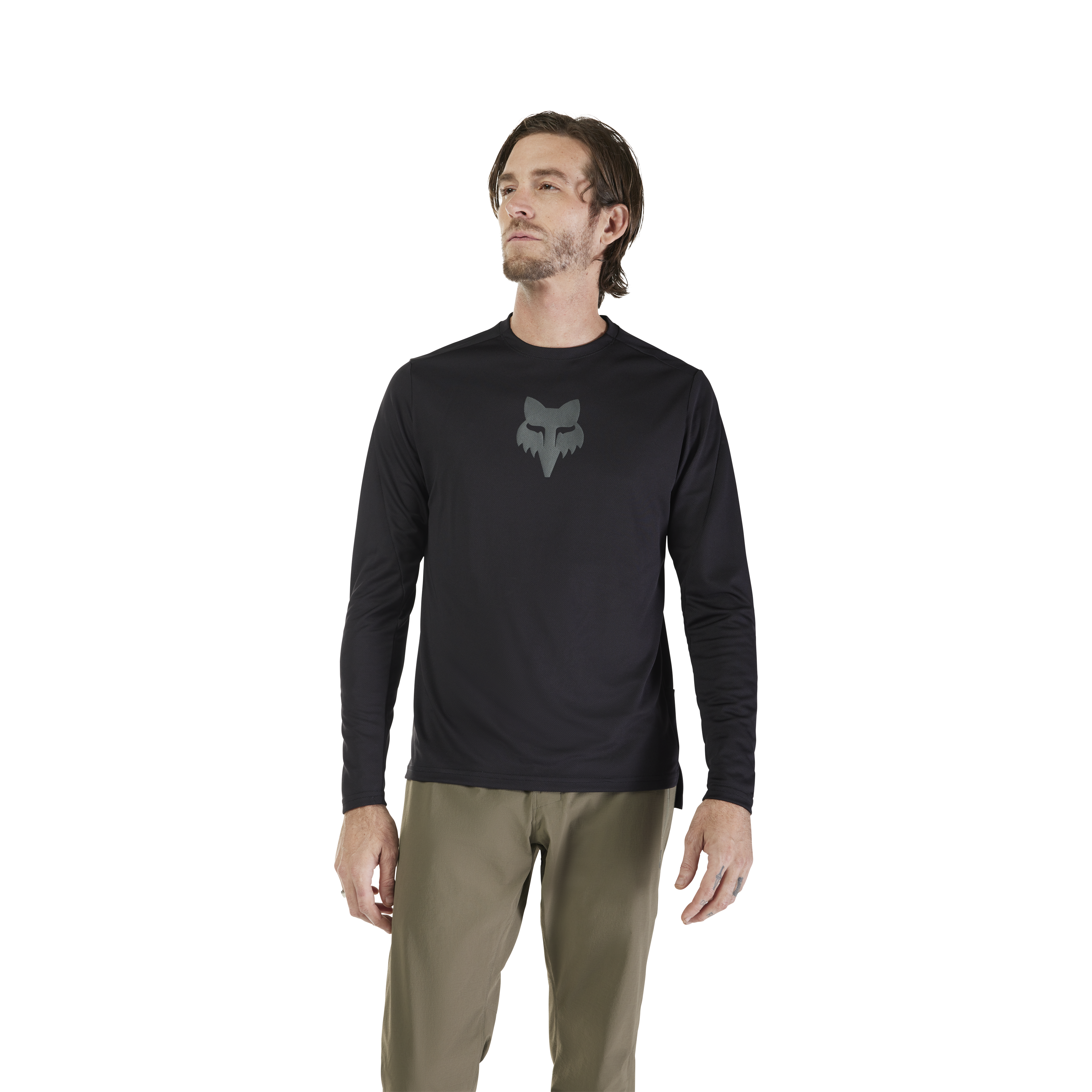 Fox Ranger LS Jersey Head Zwart