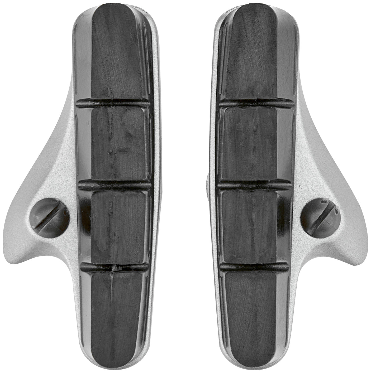 Shimano R55C3 remschoenen voor Ultegra BR-6700 zilver