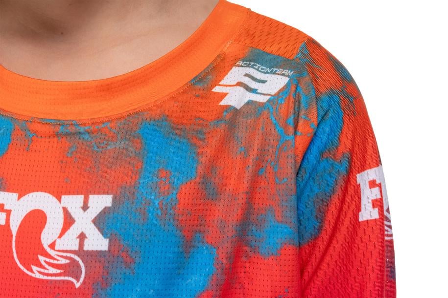 Cube MTB Jersey ROOKIE X Actionteam lange mouw black´n´blue