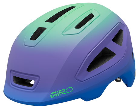Giro Scamp II Kinderhelm mat blauw/groen