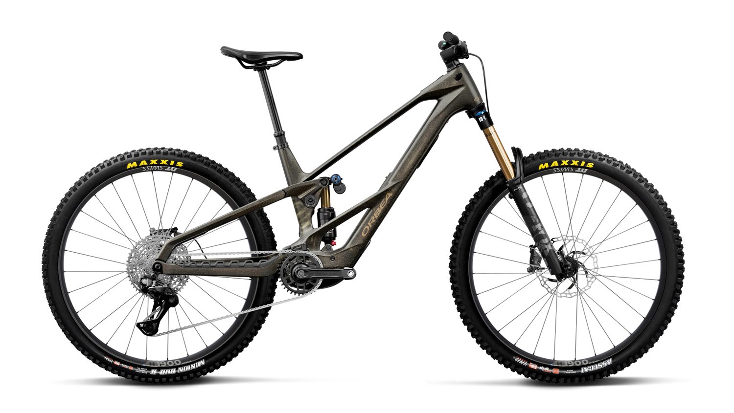 Orbea WILD LT M10 Magic Gold C. View (Mat) - Titan Gold (Glans)