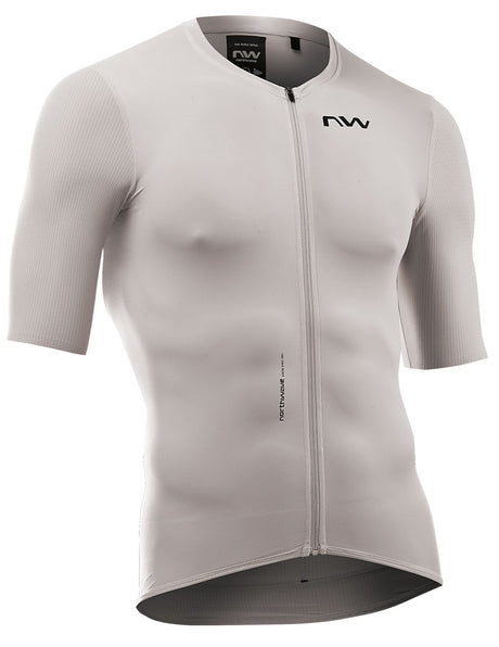 Northwave Essence Jersey Korte Mouw Lichtgrijs