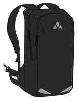 VAUDE Trailvent 10 zwart