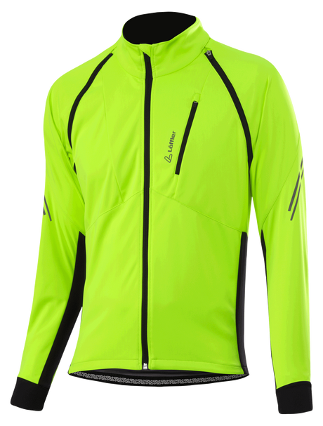 Löffler M Bike Zip-Off Jas San Remo Ab Light Neon Geel