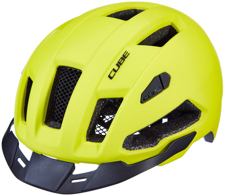 CUBE helm EVOY HYBRID geel