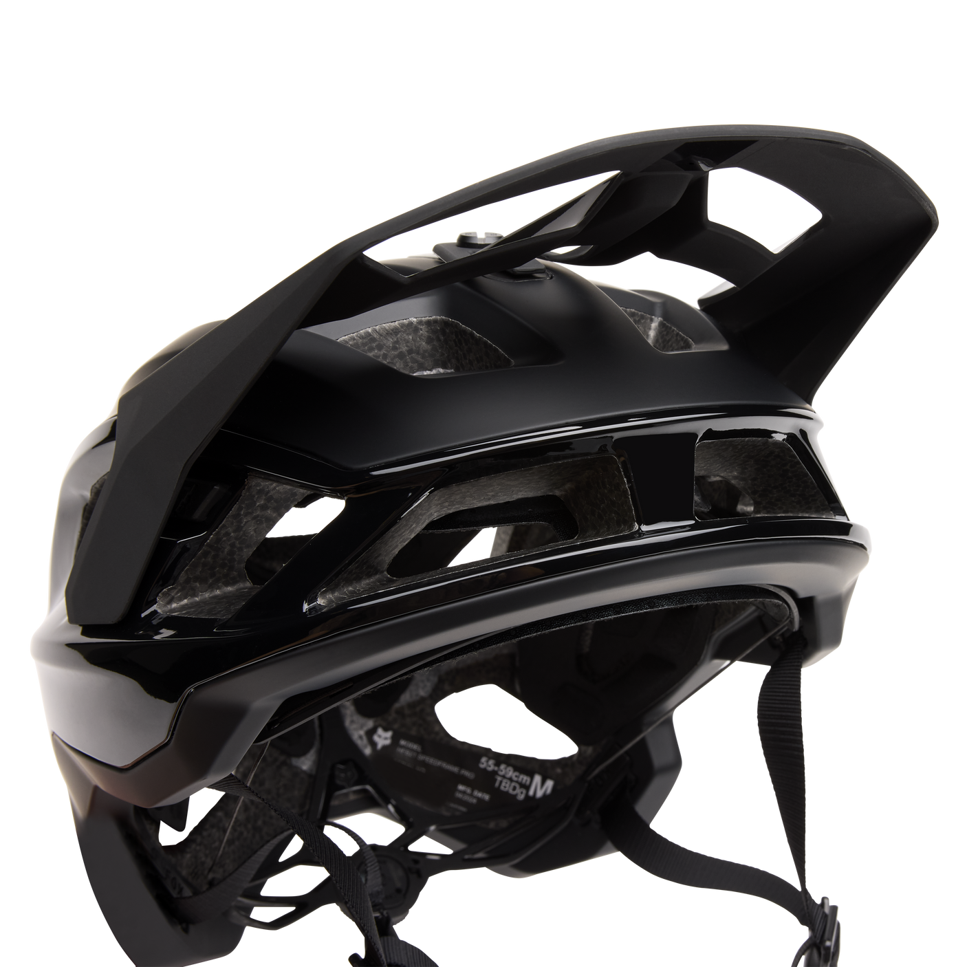 Fox Speedframe Pro MTB-helm Mat Zwart