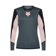Fox W Defend LS Jersey Creatie Diep Kobaltblauw