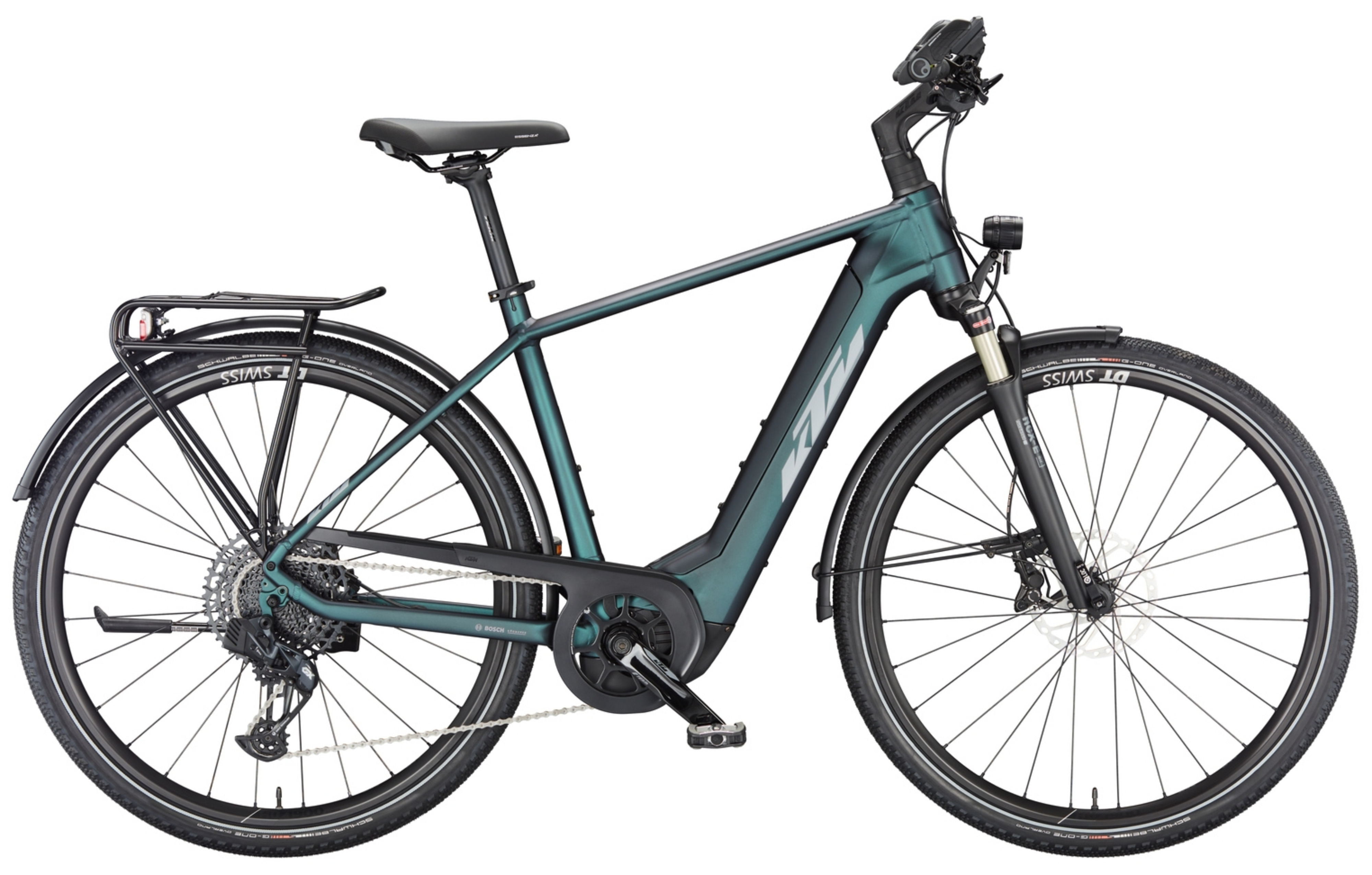 KTM MACINA SPORT 710 Diamant groen paars flip mat (zilver+blauw)