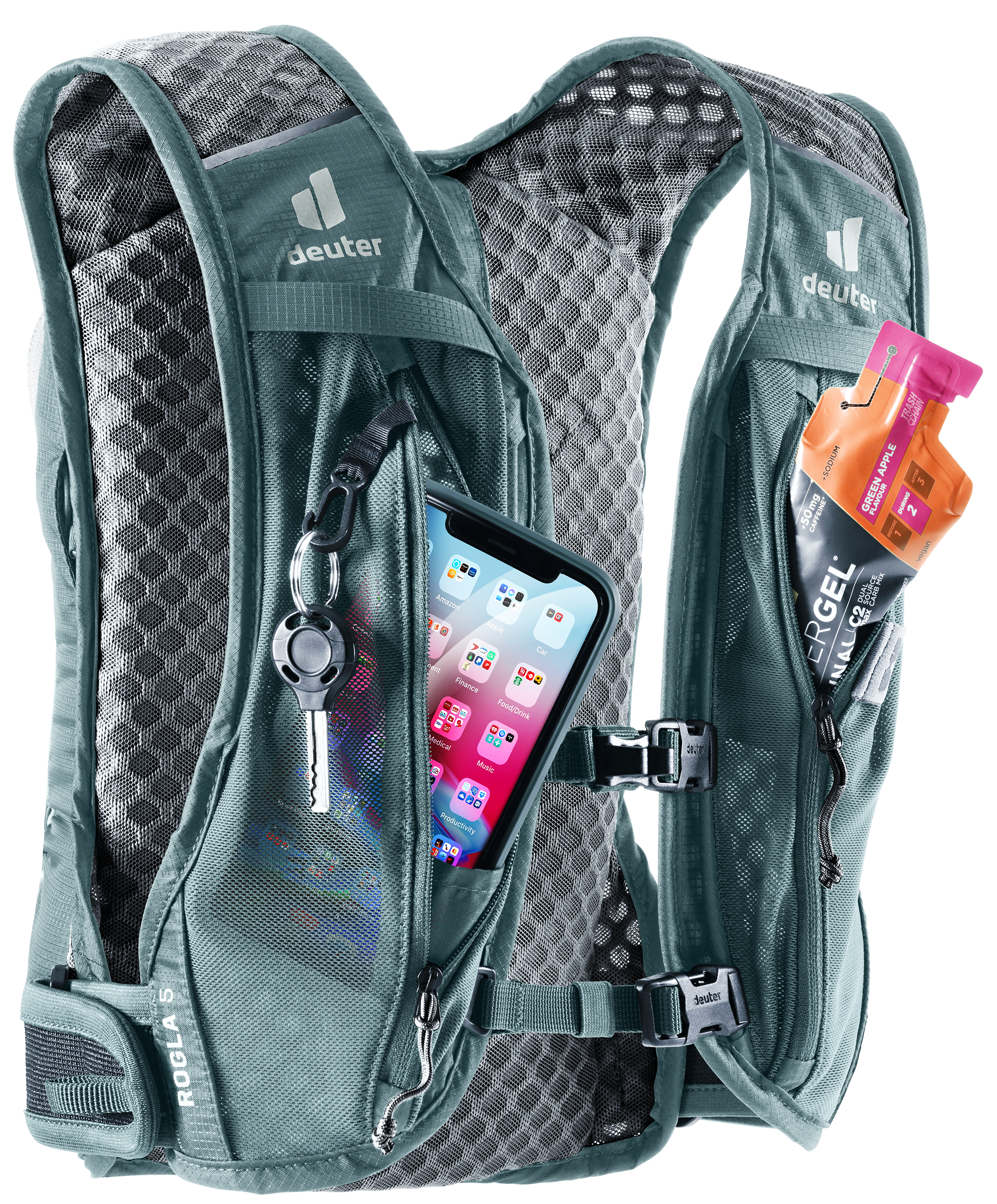 deuter Rogla 5 fietsrugzak graphite-shale