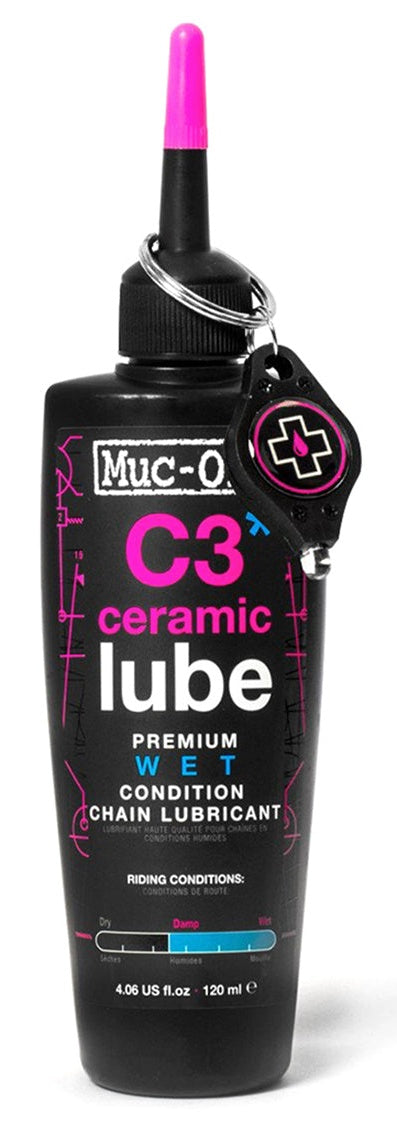 Muc-Off C3 Wet Ceramic Lube Kettingolie 120ml