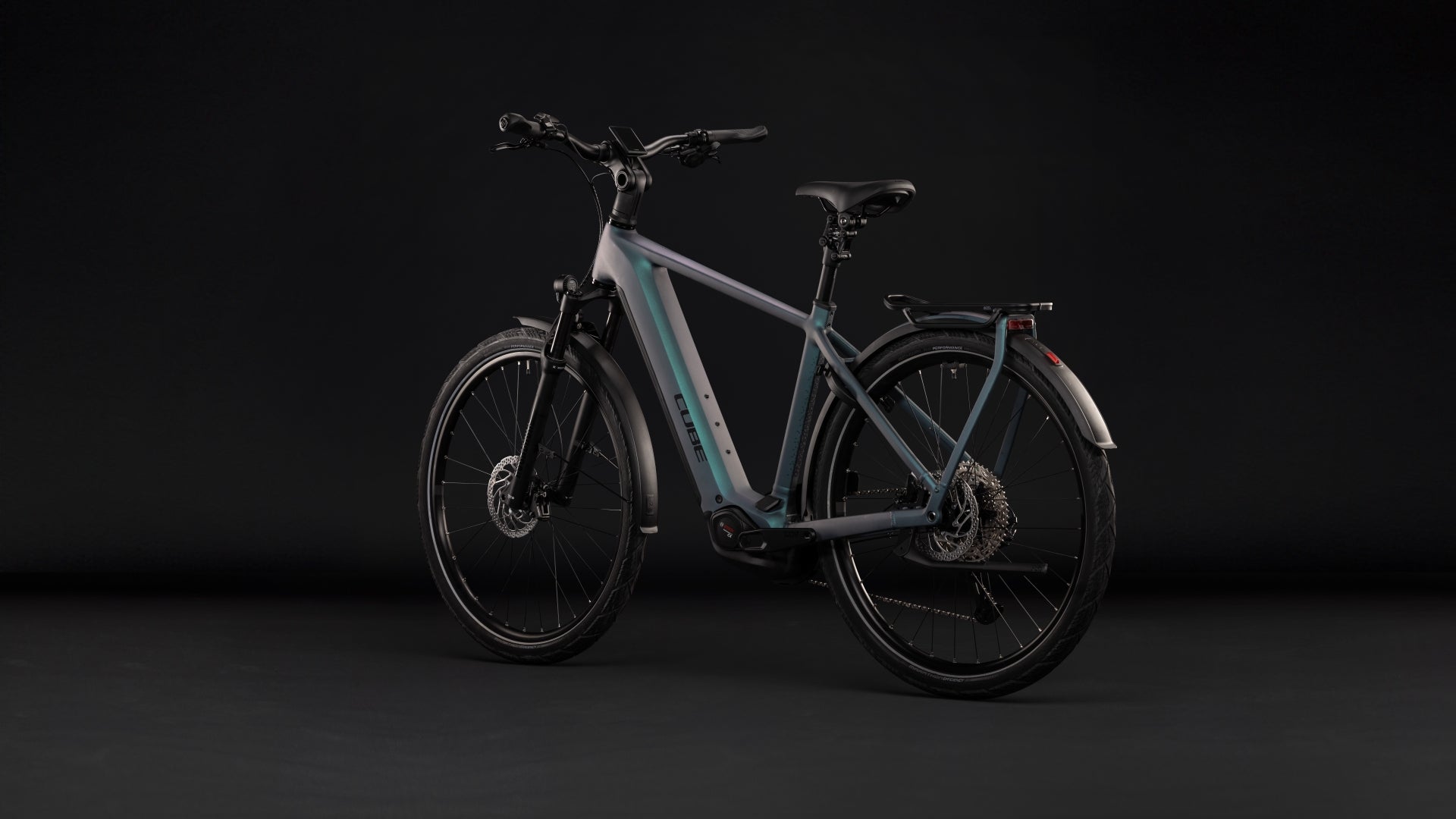 Cube Kathmandu Hybrid Pro 800 Diamant smaragdgroen´n´black (2027)