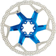 Reverse remschijf 6-gaats aluminium/staal blauw