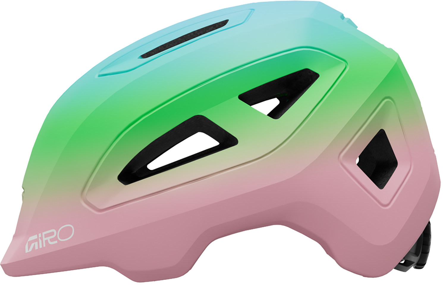Giro Scamp II kinderhelm mat roze/groen