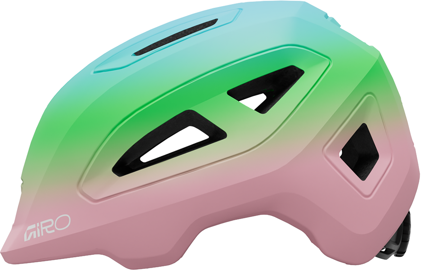Giro Scamp II kinderhelm mat roze/groen