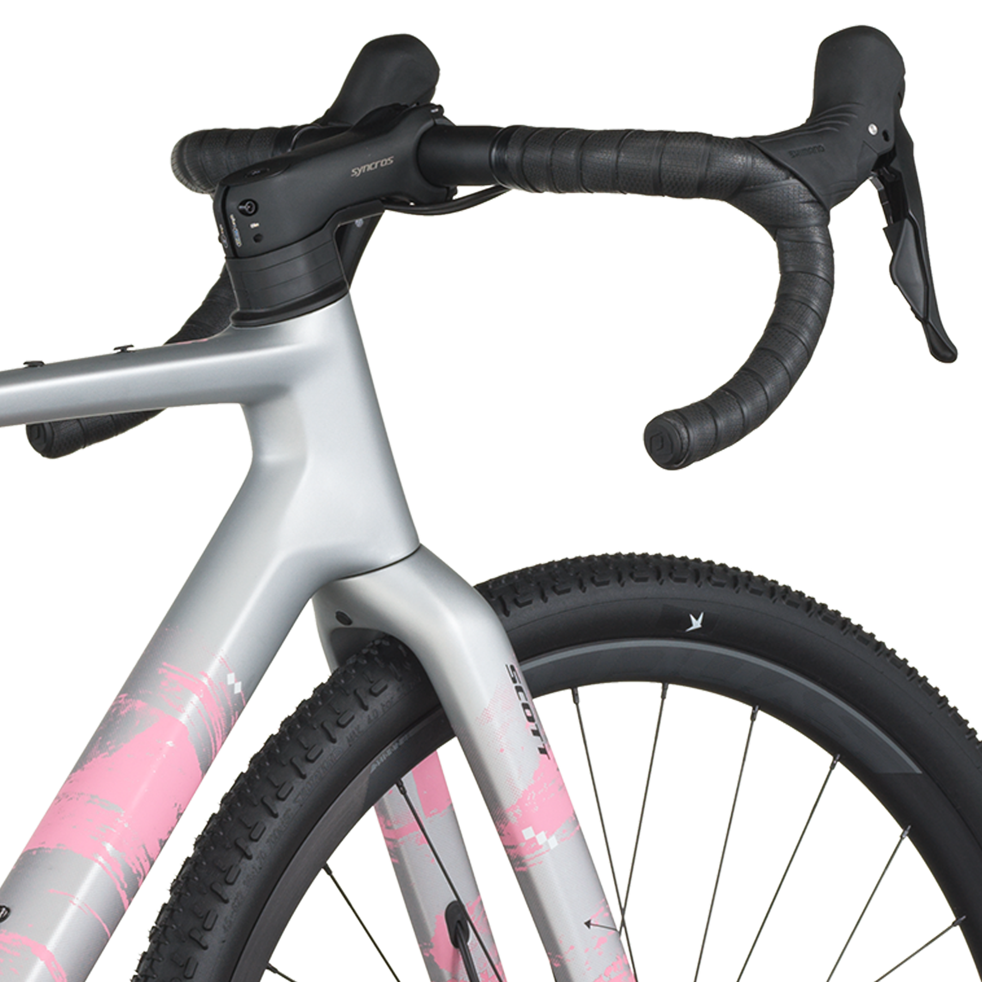 Scott Addict Gravel 30 carbon grijs