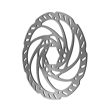 PLATTBK Remschijf voor fiets, 160 mm, 180 mm, 203 mm, 2 PLATTBK Remschijf voor fiets, 160 mm, 180 mm, 203 mm, 2