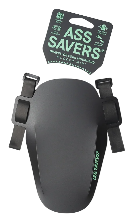 Ass Savers Mudder Mini spatbord zwart