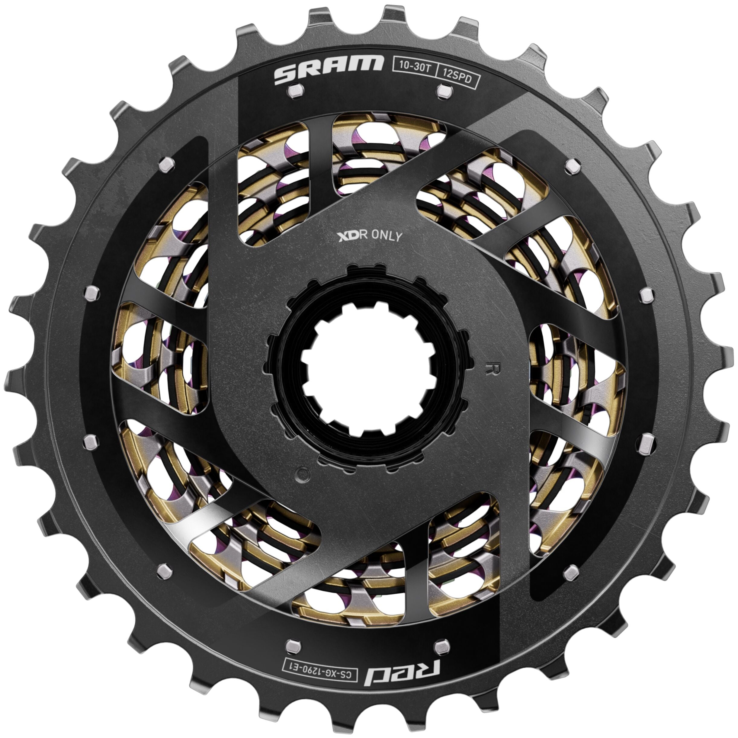 SRAM Cassette XG-1290 E1 X-Glide rainbow