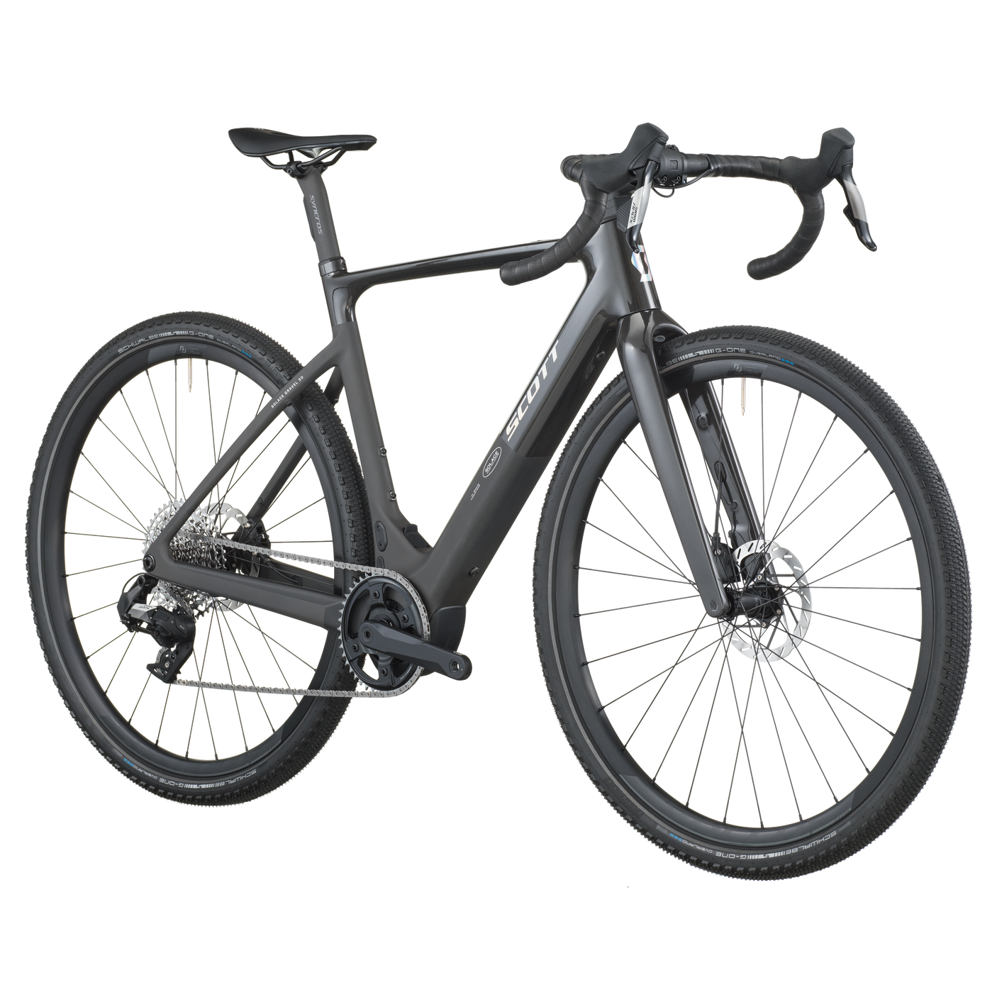 Scott Solace Gravel 30 carbon zwart