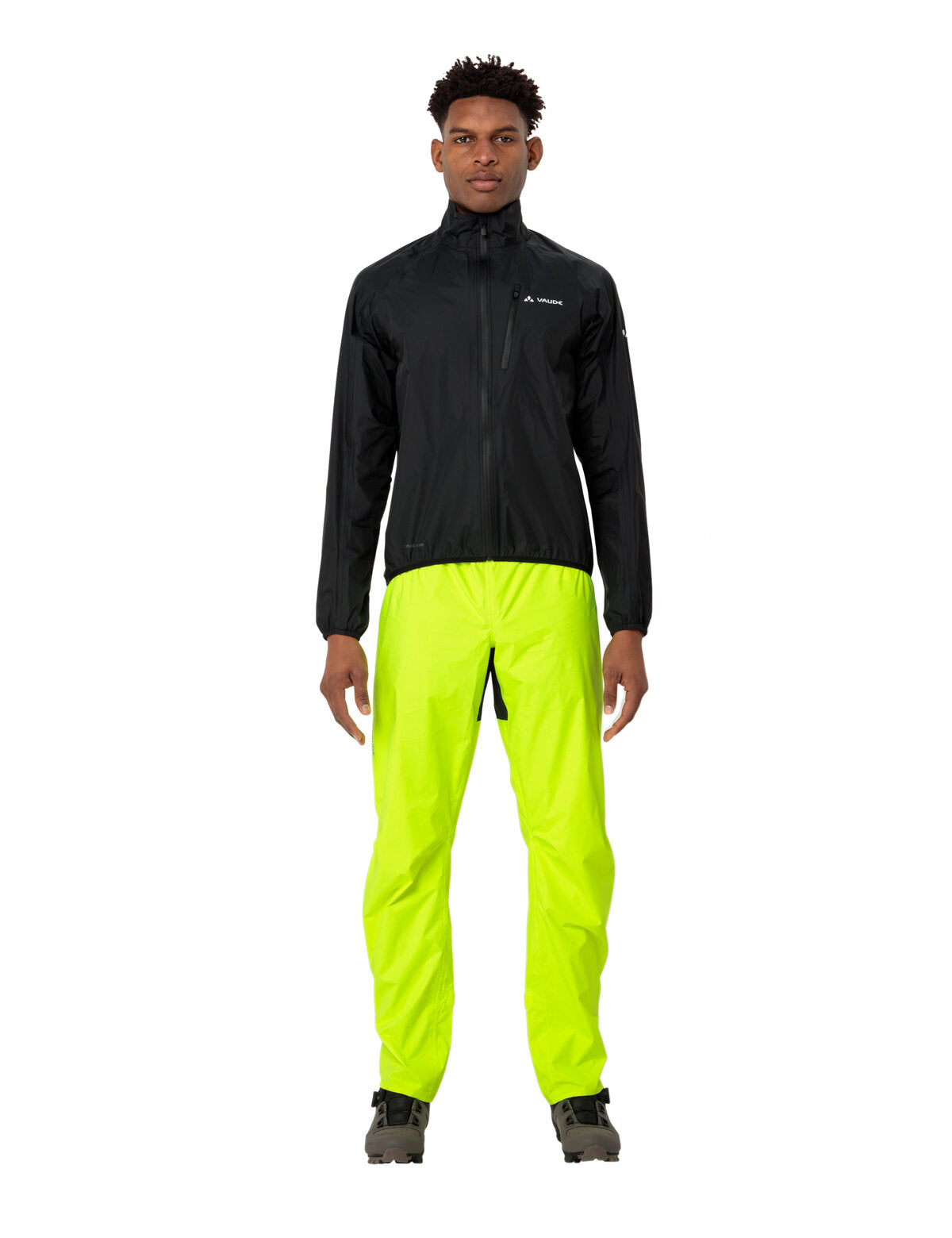 VAUDE Drop Pants II Heren neon geel uni