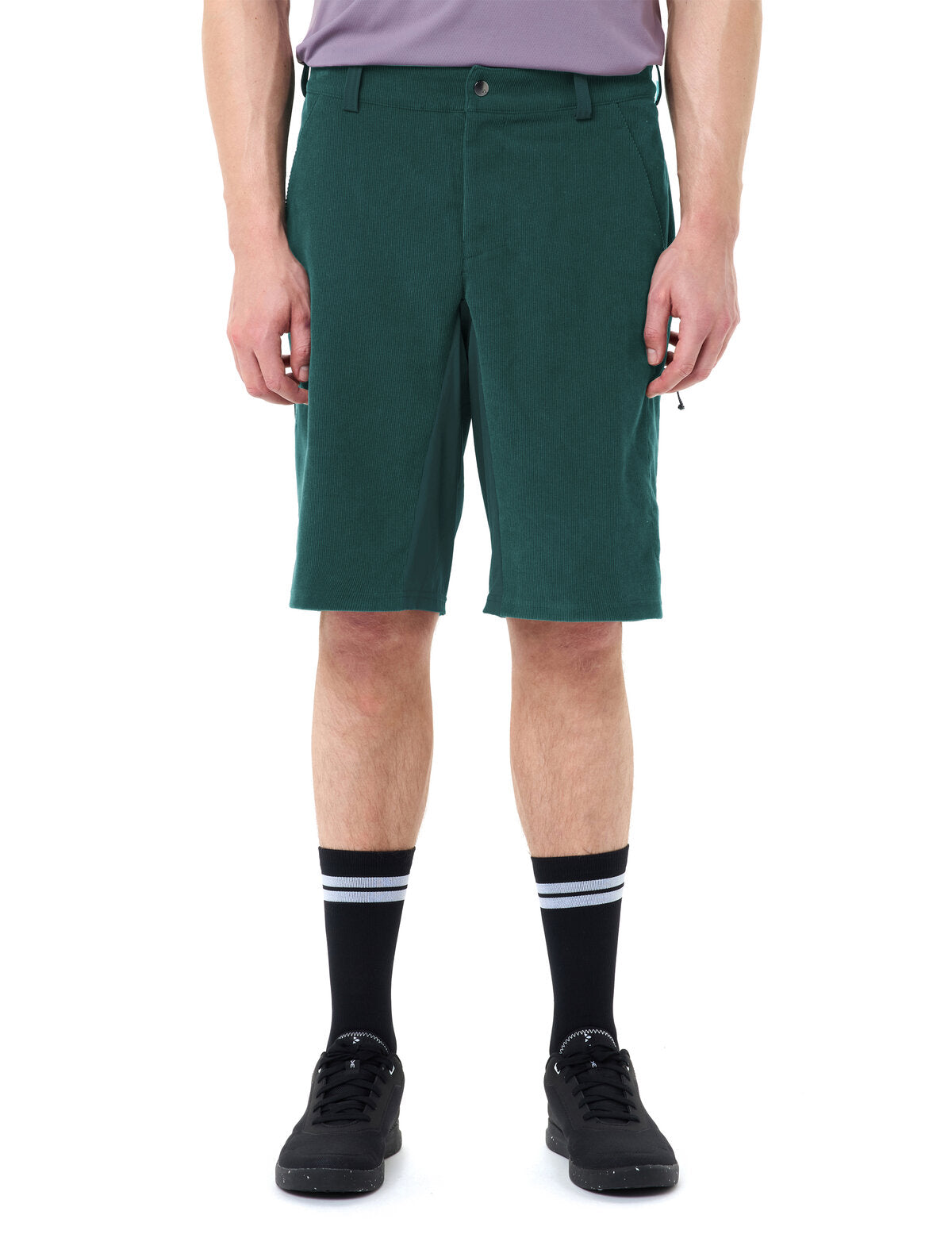 VAUDE Heren Loamer Base Cord Shorts deep pond