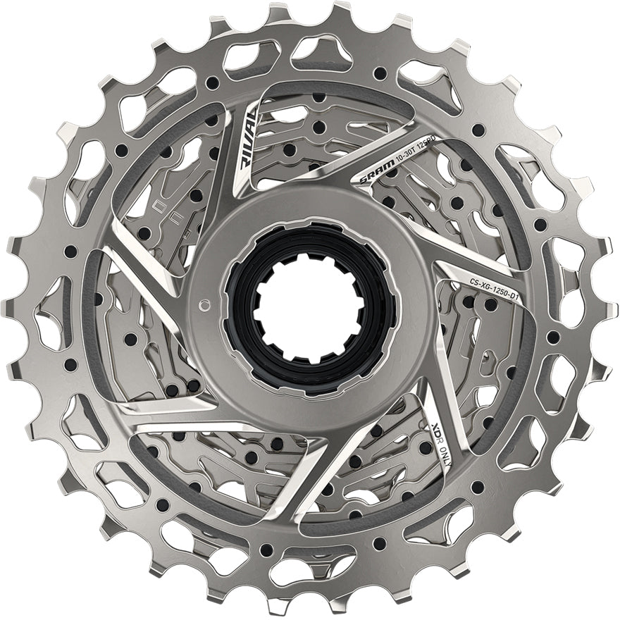 SRAM Rival XG-1250 D1 cassette 12-speed 10-30T zilver