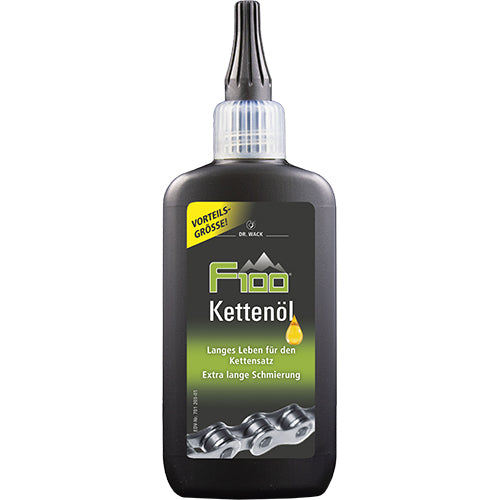 F100 kettingolie 100ml druppelflesje