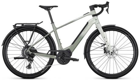 Kalkhoff ENDEAVOUR L TOURING Diamant 400 Aqua Grijs /Fennel Groen glans