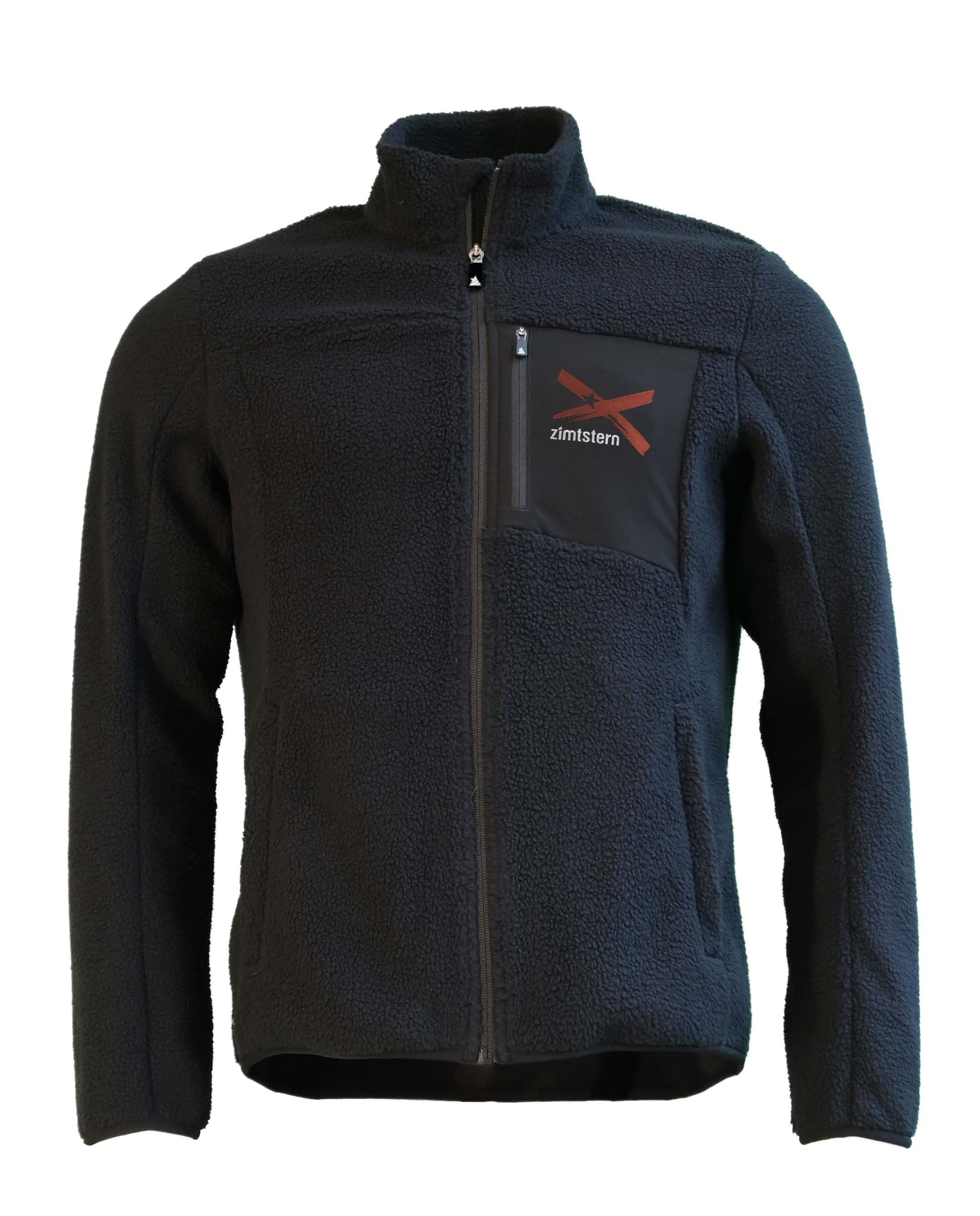 Zimtstern Fjellz Teddy Fleece Jas Heren Pirate Black