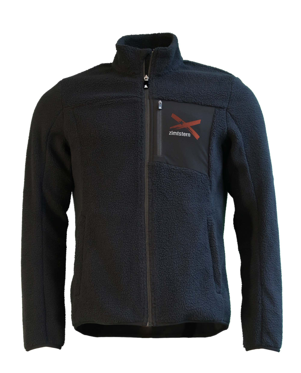 Zimtstern Fjellz Teddy Fleece Jas Heren Pirate Black
