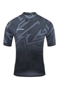 CUBE ATX jersey volledige ritssluiting CMPT korte mouw zwart'n'grijs – aktuelle Variante