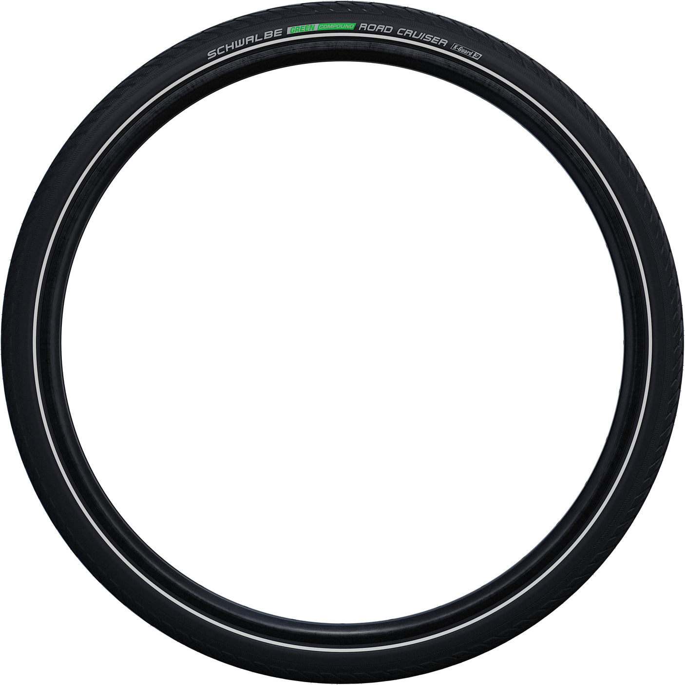 Schwalbe Road Cruiser draadband 28x1.60" K-Guard Active Reflex zwart