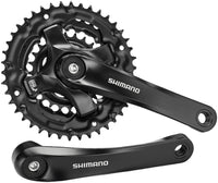 Shimano FC-TY501 crankstel 6/7/8-speed 42-34-24 tanden zwart – aktuelle Variante