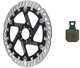 Magura MT eSTOP Geoptimaliseerde kit met 8.S MDR-P 6-gaats Ø180mm remschijf en remblokken