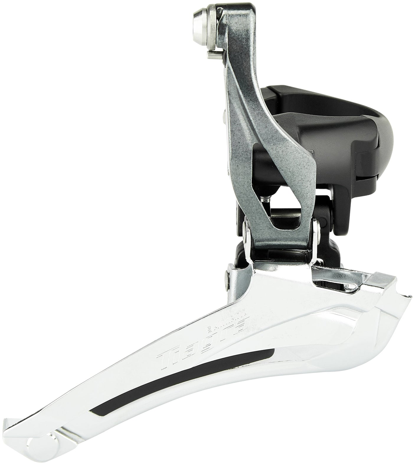 Shimano Tiagra FD-4700 voorderailleur 2x10-speed klem Down-Pull grijs