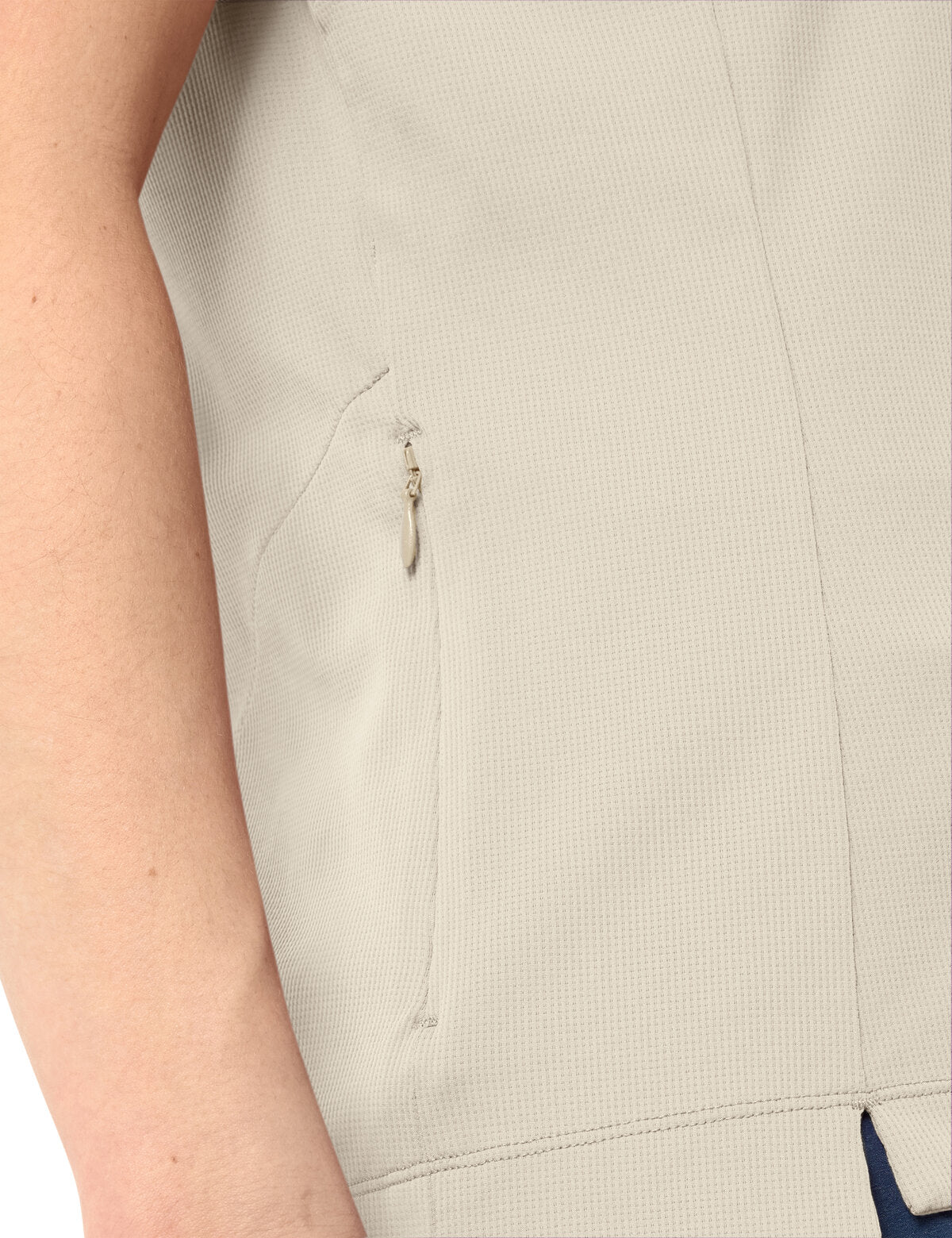 VAUDE Dames Adlux HZ Shirt ecru