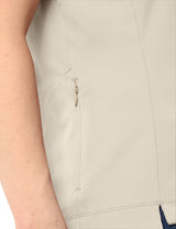 VAUDE Dames Adlux HZ Shirt ecru