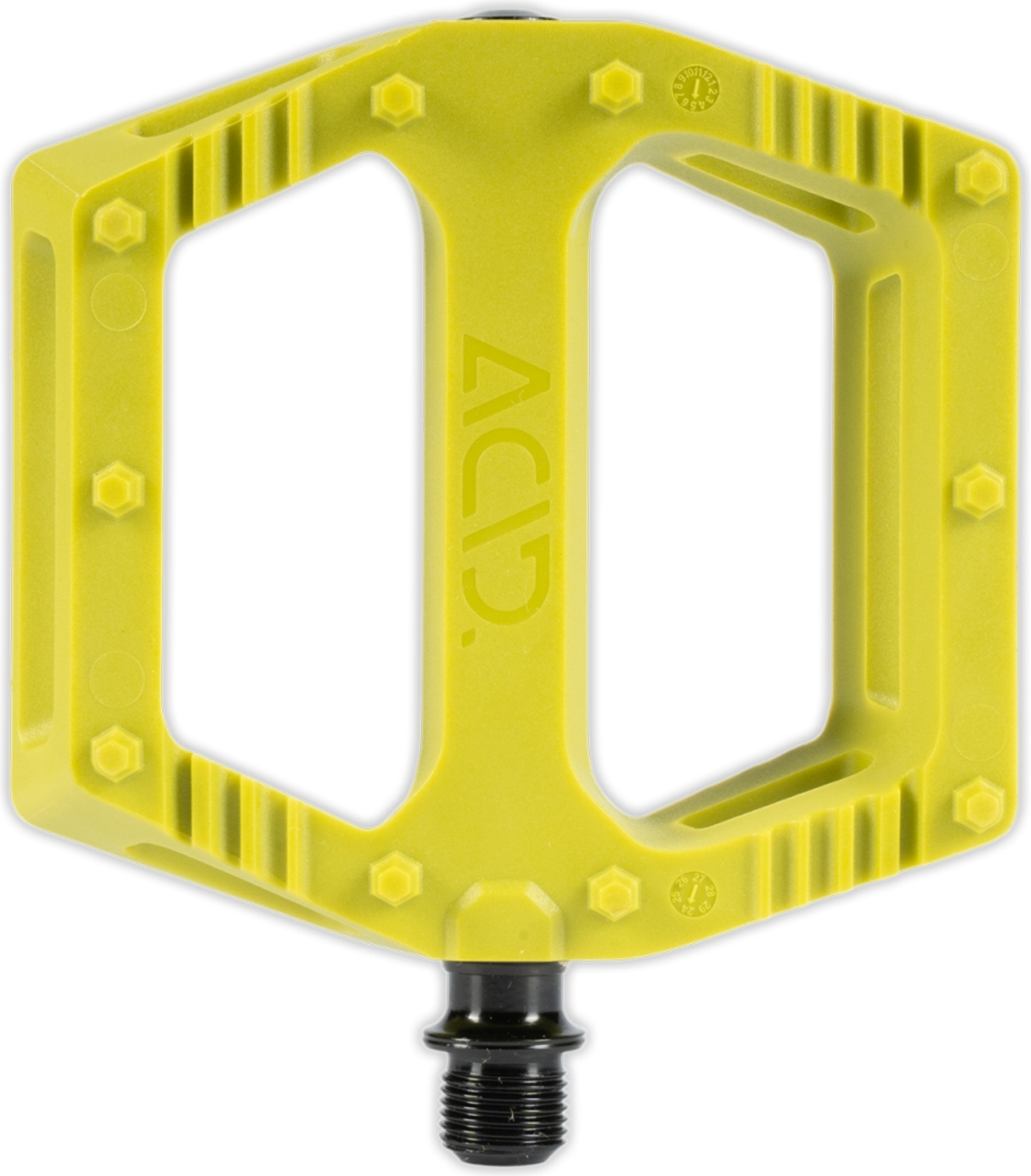 Acid Pedalen FLAT C6-ZP lime