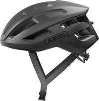 ABUS Powerdome helm Road fluweel zwart – aktuelle Variante