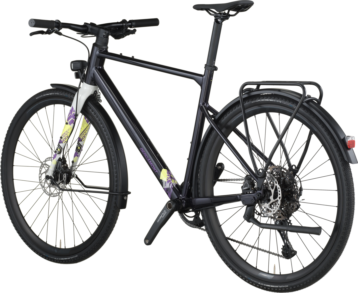 Bergamont Grandurance FB 10 EQ zwart/paars